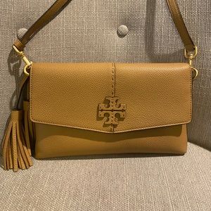 Tory Burch McGraw Leather Crossbody Bag